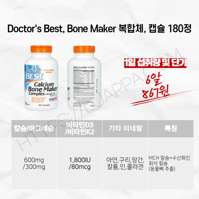 이것만 보면 완벽, 끝판왕! 칼슘과 마그네슘 보충제 TOP 5 추천 - 루아빠의 경제, 읽기